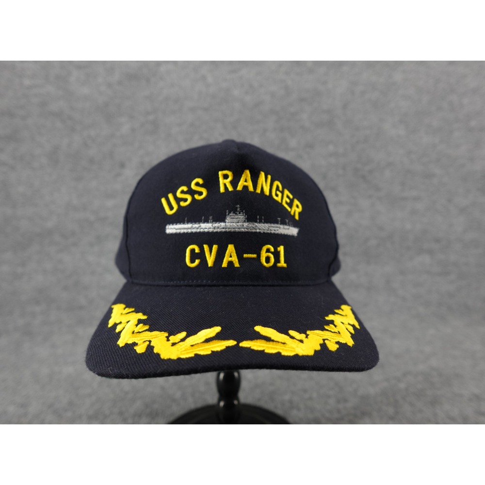 Northstar USS Ranger CVA-61‎ Navy Blue Baseball Cap Mens OS Blue Excellent